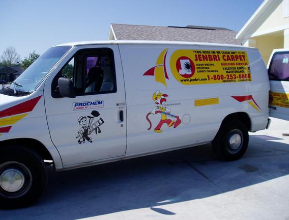 Carpet Cleaner Van